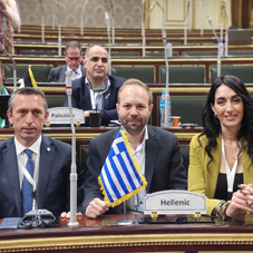 Συμμετοχή της ελληνικής κοινοβουλευτικής αντιπροσωπείας στις εργασίες των Επιτροπών και στο Φόρουμ της Κοινοβουλευτικής Συνέλευσης της Ένωσης για τη Μεσόγειο στο Κάιρο.