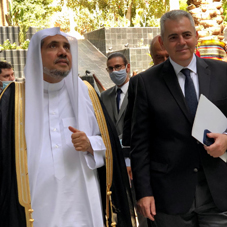 Le Secr&#233;taire g&#233;n&#233;ral de l&#39;Assembl&#233;e Interparlementaire sur l&#39;Orthodoxie rencontre le Secr&#233;taire G&#233;n&#233;ral de la Ligue Islamique Mondiale