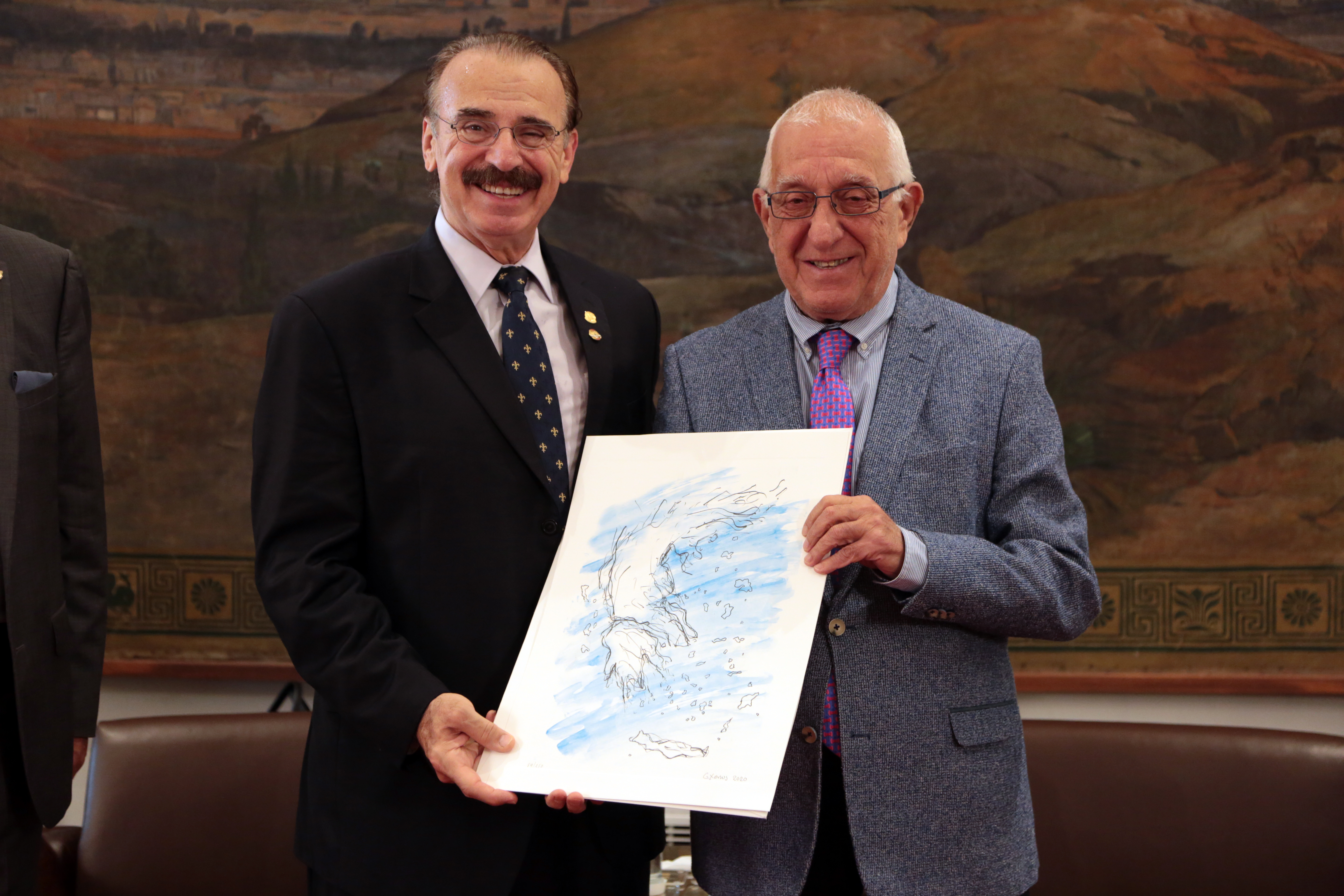 Συνάντηση του Προέδρου της Βουλής των Ελλήνων με αντιπροσωπεία της οργάνωσης της ομογένειας AHEPA - Ν. Κακλαμάνης: &#171;Ένα μεγάλο ευχαριστώ για ό,τι κάνετε για την Ελλάδα μας&#187;