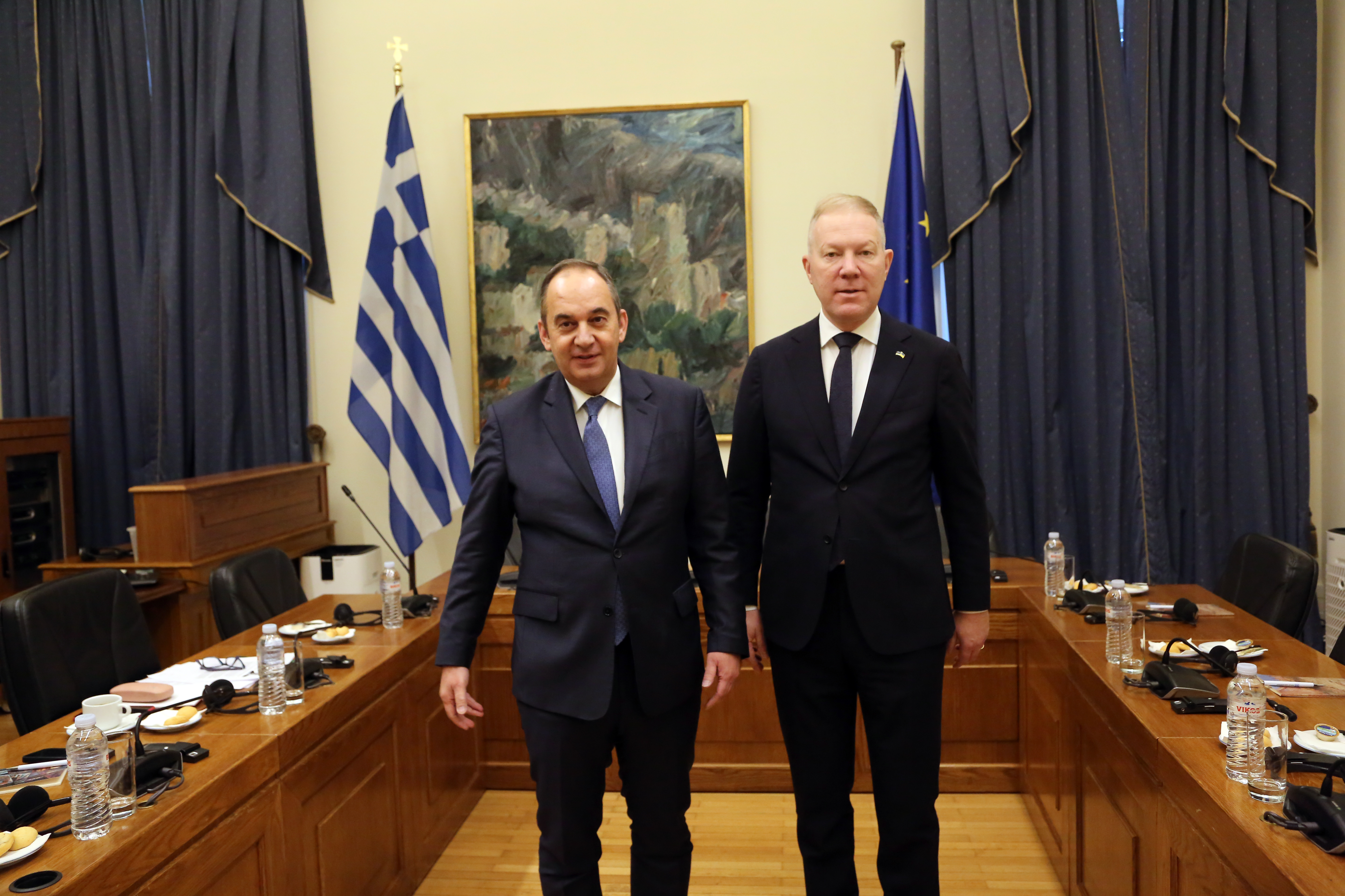 Συνάντηση Α΄ Αντιπροέδρου της Βουλής με αντιπροσωπεία της Κοινοβουλευτικής Επιτροπής Εξωτερικών Υποθέσεων της Εσθονίας