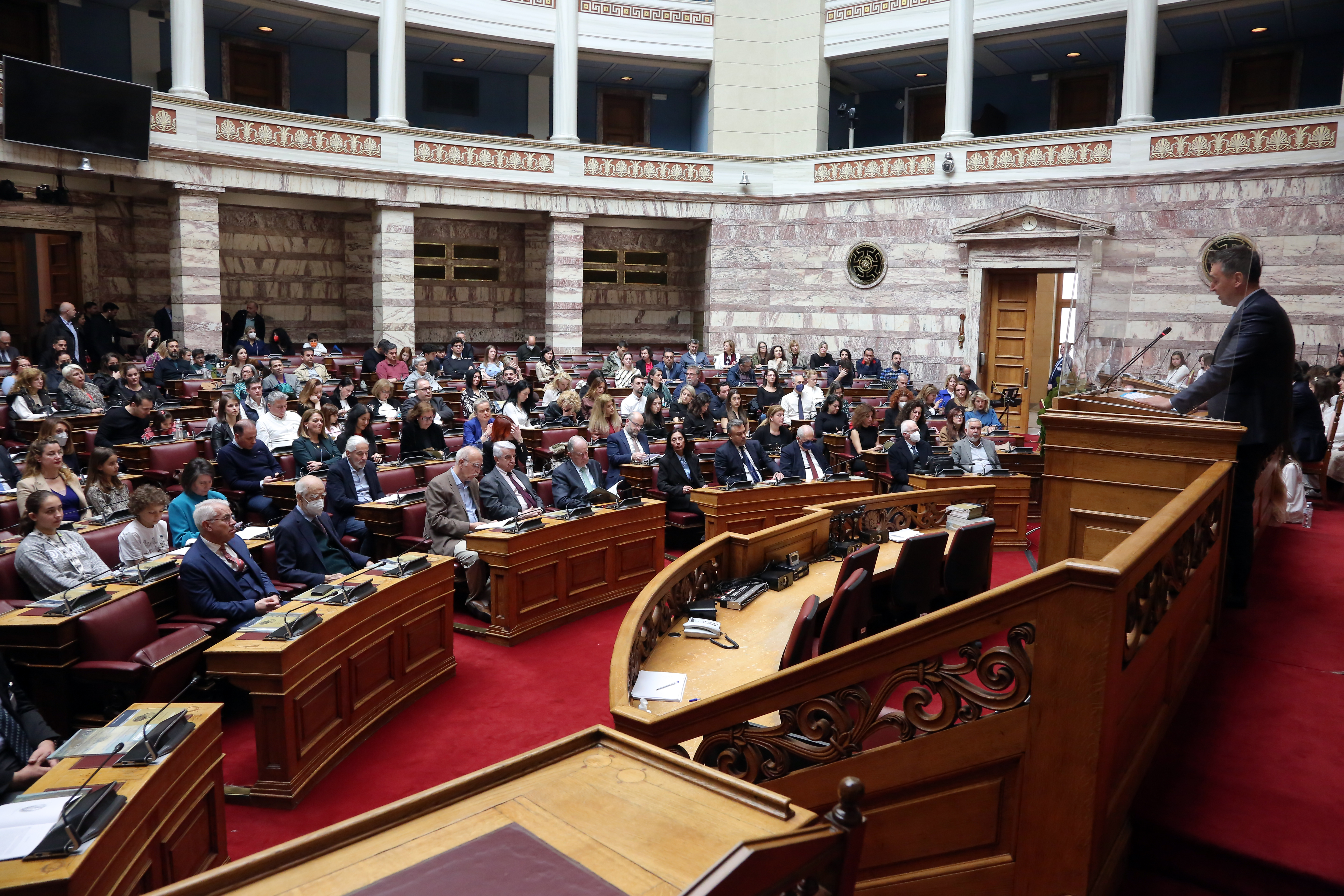 Εορτασμός της εθνικής επετείου της 25ης Μαρτίου στη Βουλή