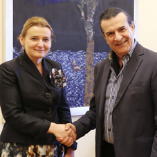 Συνάντηση κοινοβουλευτικής αντιπροσωπείας με την Πρέσβη της Πολωνίας