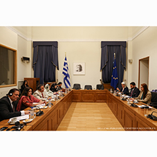 Συνάντηση της Κοινοβουλευτικής Ομάδας Φιλίας Ελλάδας –Πακιστάν με αντιπροσωπεία της Γερουσίας του Πακιστάν