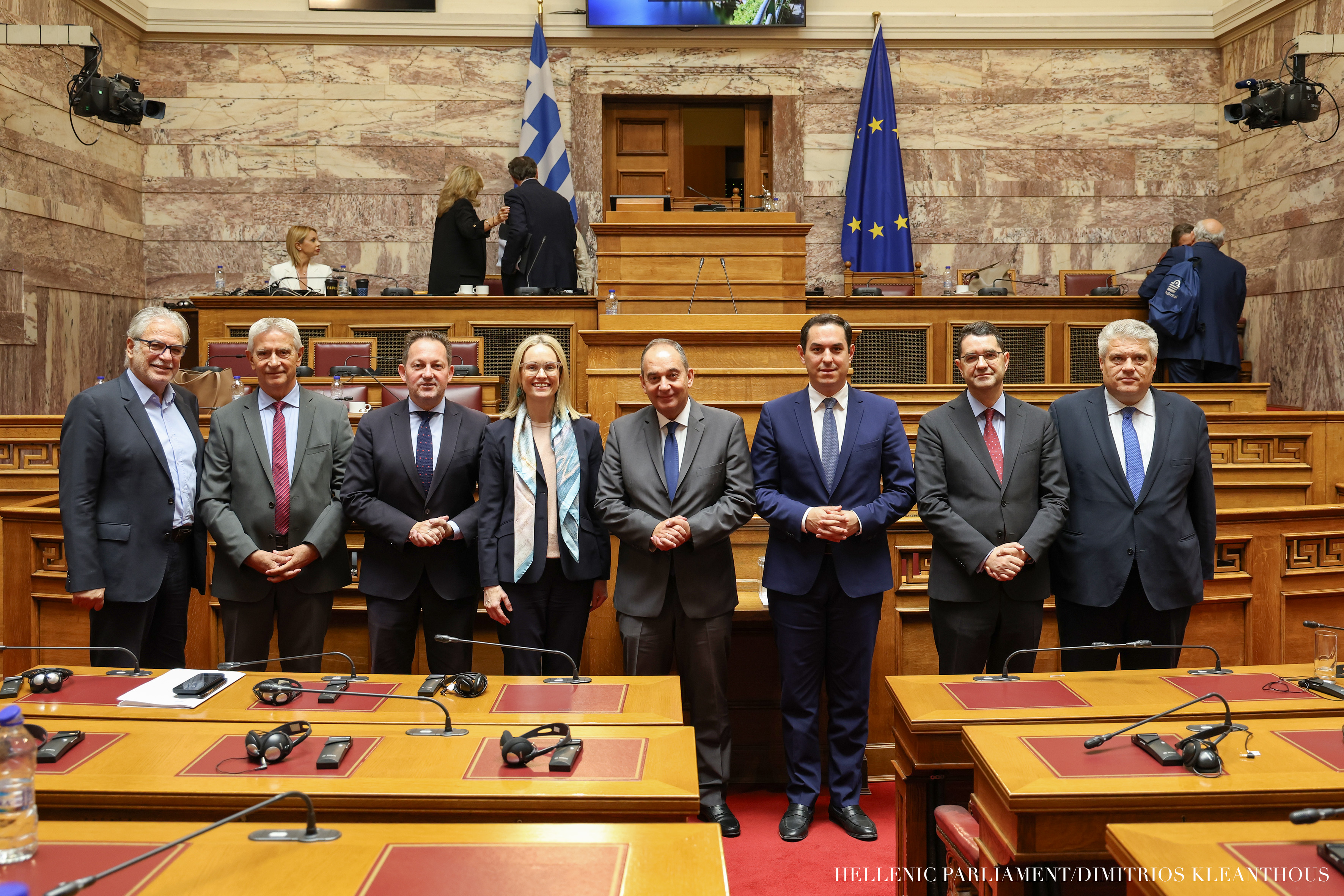 Ενημέρωση των Επιτροπών Ευρωπαϊκών Υποθέσεων και Εθνικής Άμυνας και Εξωτερικών Υποθέσεων από την Πρέσβυ της Ιρλανδίας στην Ελλάδα