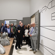 Τη μεγάλη έκθεση «Αρχιτεκτονική στην Ελλάδα - Η Μυστηριακή Γλώσσα του Σχήματος» εγκαινίασε ο Πρόεδρος της Βουλής των Ελλήνων στο Καπνεργοστάσιο - Ν. Κακλαμάνης: “Επίκαιρη όσο ποτέ η ανάγκη να αποκτήσει η χώρα μας ένα Μουσείο Αρχιτεκτονικής αφιερωμένο στην ιστορία και την εξέλιξή της”