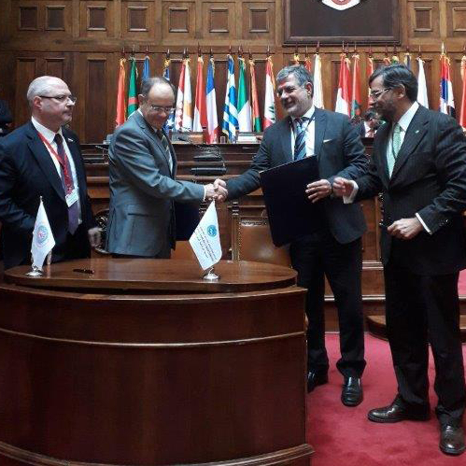 Signature of the Memorandum of Understanding between the Interparliamentary Assembly of Orthodoxy and the Parliamentary Assembly for the Mediterranean