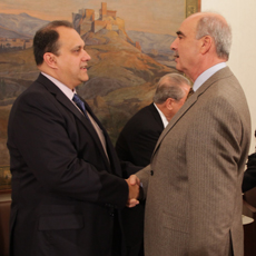 Meeting of the Speaker of the Hellenic Parliament with delegation of Greek-American and American-Jewish organizations