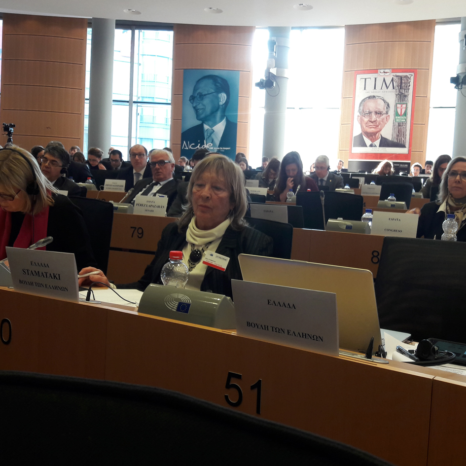 The UN Global Compacts on refugees and migrants and the role of Parliaments at the meeting of the Committee on Civil Liberties, Justice and Home Affairs of the European Parliament