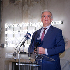 President of Hellenic Parliament received Presidents/Speakers of Parliament of CoE member states at former Public Tobacco Factory