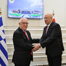 Συνάντηση του Προέδρου της Βουλής των Ελλήνων κ. Νικήτα Κακλαμάνη με τον Πρόεδρο της Βουλής των Αντιπροσώπων της Αιγύπτου στο Κάιρο