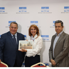Συνάντηση μελών Ομάδας Φιλίας Ελλάδας-Ρουμανίας με τη νέα Πρέσβη της Ρουμανίας στην Ελλάδα