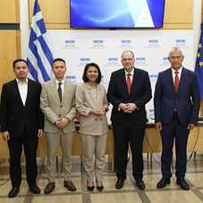 Συνάντηση του Προεδρείου της Ομάδας Φιλίας Ελλάδας-Ινδονησίας με τριμελή Επιτροπή Διακοινοβουλευτικής Συνεργασίας της Ινδονησίας