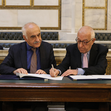 Μνημόνιο Συνεργασίας μεταξύ της Βουλής των Ελλήνων και της Ακαδημίας Αθηνών  - Ν. Κακλαμάνης: &#171;Το ανώτατο πνευματικό Ίδρυμα της χώρας και το ανώτατο θεσμικό όργανο για τη Δημοκρατία, ενώνουν σήμερα τις δυνάμεις τους&#187;