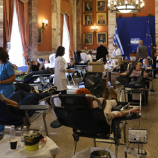  Εθελοντική αιμοδοσία στη Βουλή των Ελλήνων - Ένα δώρο ζωής των υπαλλήλων στους συνανθρώπους μας