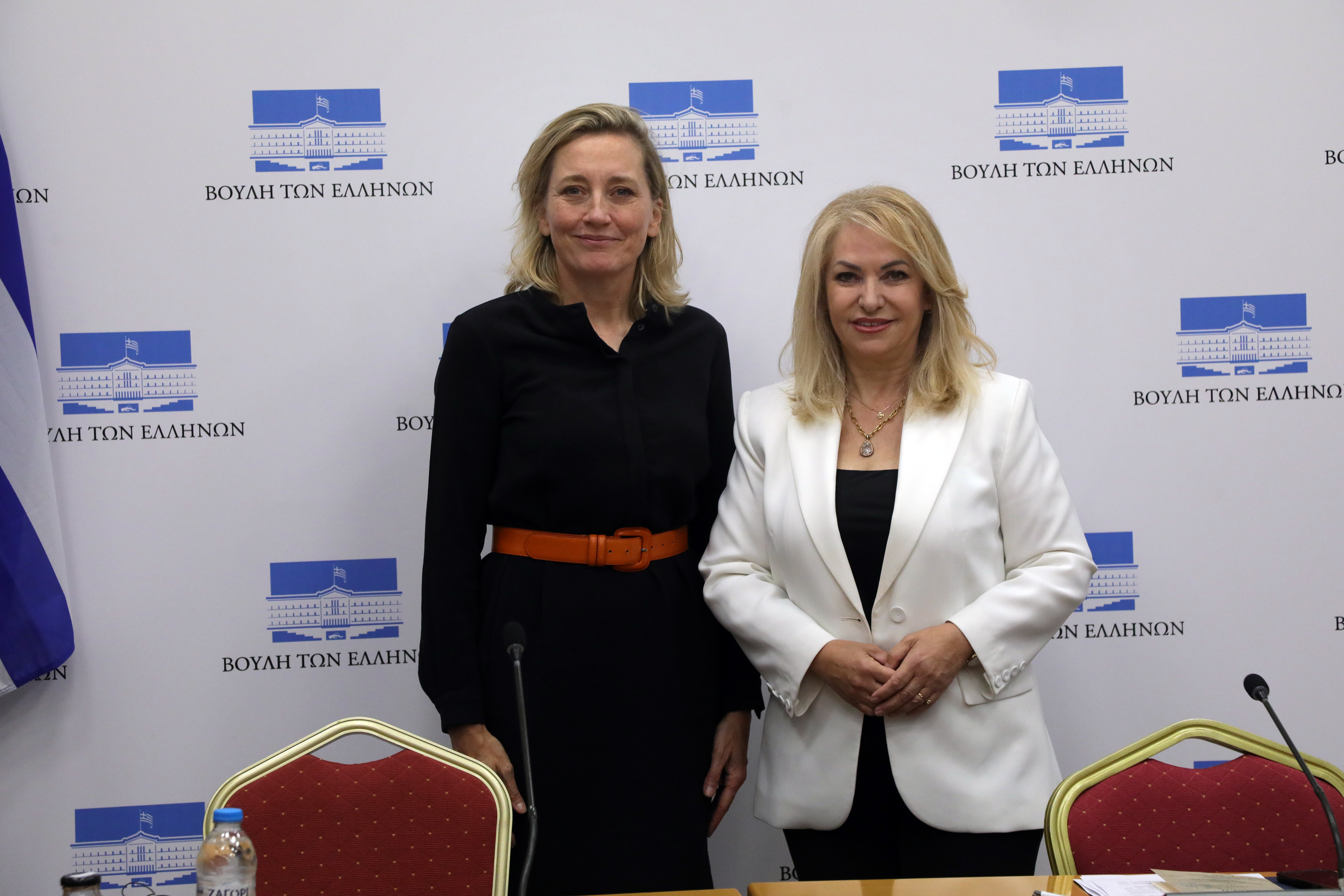 Συνάντηση της Κοινοβουλευτικής Ομάδας Φιλίας Ελλάδας-Ολλανδίας με την Πρέσβη της Ολλανδίας στην Αθήνα
