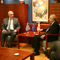 Ο Πρόεδρος της Βουλής των Ελλήνων στην Κύπρο  στις εκδηλώσεις για τα 40 χρόνια από την τουρκική εισβολή 