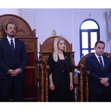 Τη σθεναρή στήριξη της Ελλάδας προς την Κύπρο για την επίλυση του Κυπριακού, μετέφερε η Αντιπροσωπεία της Βουλής των Ελλήνων στις εκδηλώσεις μνήμης για τα 50 χρόνια από την τουρκική εισβολή 