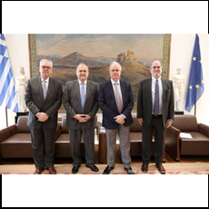Συνάντηση του Προέδρου της Βουλής των Ελλήνων με τον Πρόεδρο του American Hellenic Institute