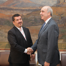 Meeting of the President of the Hellenic Parliament, Mr. Evangelos Meimarakis with the Governing Board of the World Hellenic Inter-Parliamentary Association  (W.H.I.A)