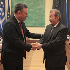 Συνάντηση του Α΄ Αντιπροέδρου κ. Ιωάννη Τραγάκη με αντιπροσωπεία του Ελληνο-Αμερικανικού Ινστιτούτου