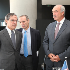Entretien du Pr&#233;sident du Parlement Hell&#233;nique avec le Pr&#233;sident de la Chambre des Repr&#233;sentants de la R&#233;publique du Chili