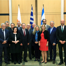 Περιφερειακή ασφάλεια και ενεργειακή συνεργασία στο επίκεντρο της τριμερούς συνάντησης των κοινοβουλευτικών επιτροπών Άμυνας και Εξωτερικών Υποθέσεων Ελλάδας-Κύπρου-Ισραήλ