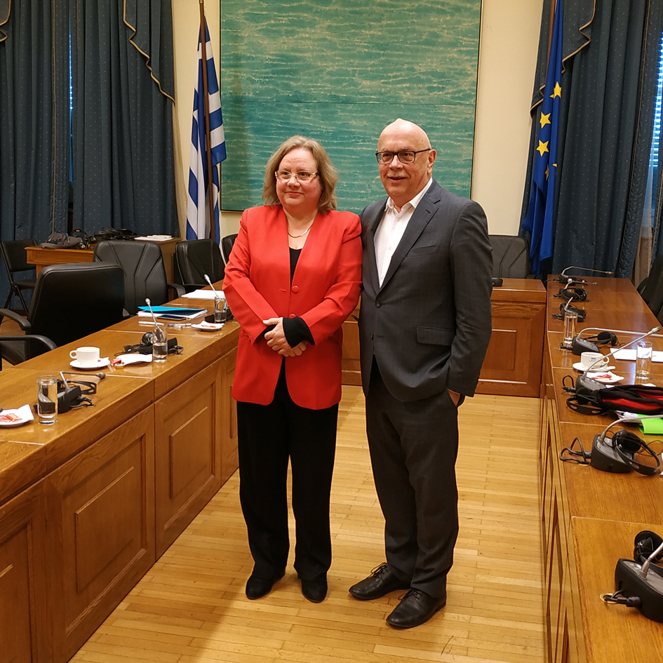 Συνάντηση του Προέδρου της Επιτροπής Εθνικής Άμυνας και Εξωτερικών Υποθέσεων της Βουλής με την Πρέσβη της Κούβας