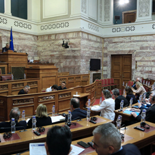 Κοινή συνεδρίαση της Ειδικής Διαρκούς Επιτροπής Ευρωπαϊκών Υποθέσεων της Βουλής των Ελλήνων με αντιπροσωπεία της αντίστοιχης Επιτροπής της Γαλλικής Εθνοσυνέλευσης