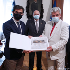 Συνάντηση του Προέδρου της Επιτροπής Εθνικής Άμυνας και Εξωτερικών Υποθέσεων της Βουλής των Ελλήνων με αντιπροσωπεία της Επιτροπής Άμυνας και Ασφάλειας του Συμβουλίου Ομοσπονδίας της Ρωσίας