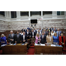 R&#233;unions des d&#233;l&#233;gations bipartites des Comit&#233;s permanents du Parlement hell&#233;nique avec la d&#233;l&#233;gation du groupe parlementaire de l&#39;Union chr&#233;tienne-sociale de Bavi&#232;re