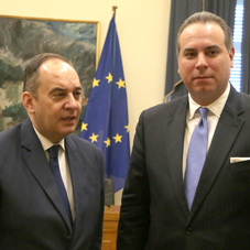 Συνάντηση Α’ Αντιπροέδρου Βουλής με τον Υπουργό Εξωτερικών του Μαυροβουνίου