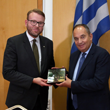 Το μεταναστευτικό ζήτημα στο επίκεντρο των συναντήσεων αντιπροσωπειών των Κοινοβουλίων της Ελλάδας και της Σουηδίας στη Βουλή των Ελλήνων   