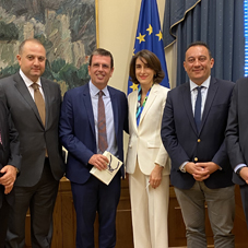 Επίσκεψη της Προέδρου της Επιτροπής Ευρωπαϊκής Ολοκλήρωσης του Κοινοβουλίου της Γεωργίας στη Βουλή των Ελλήνων