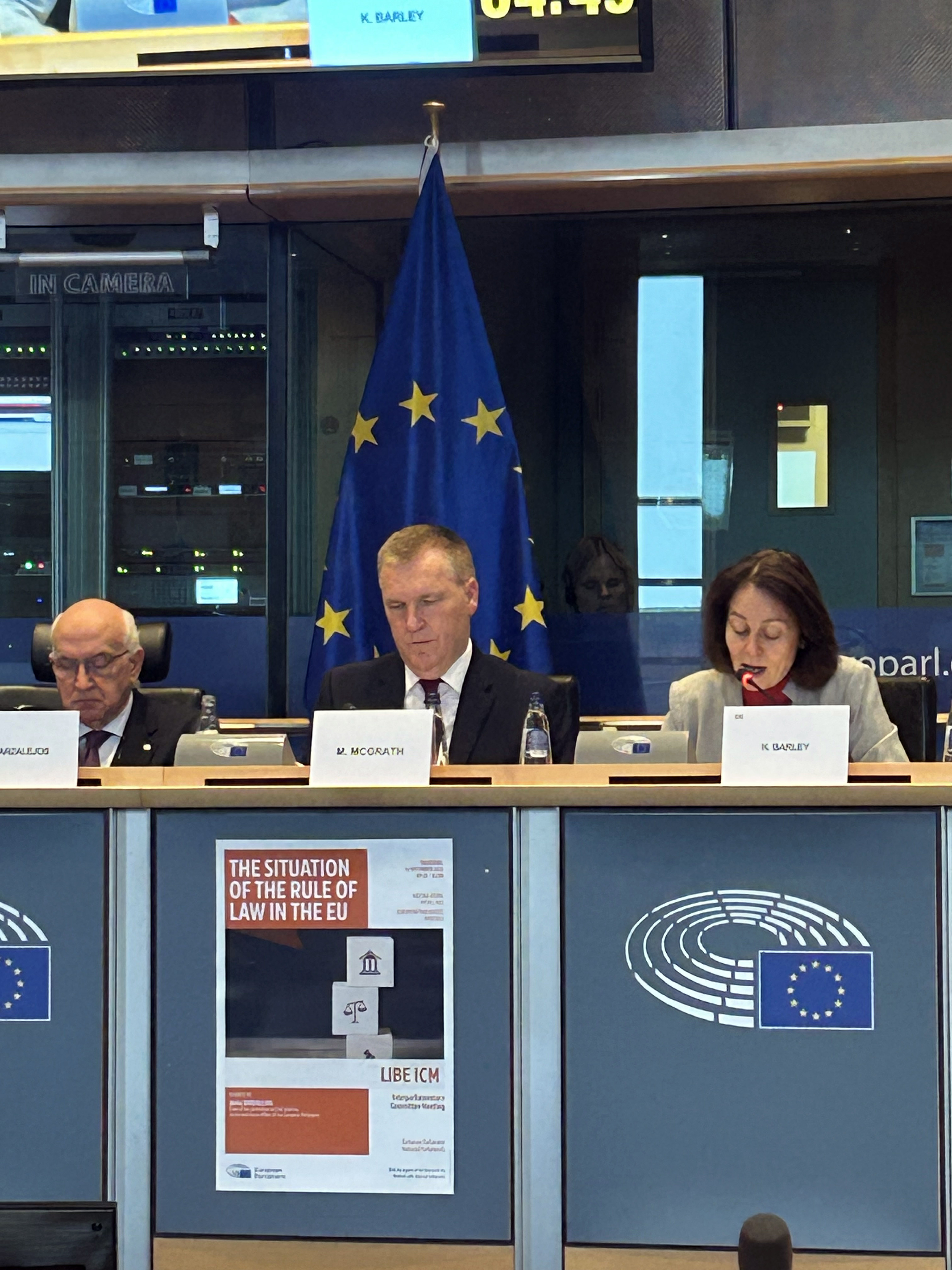 Διακοινοβουλευτική Συνεδρίαση της Επιτροπής LIBE για το Κράτος Δικαίου