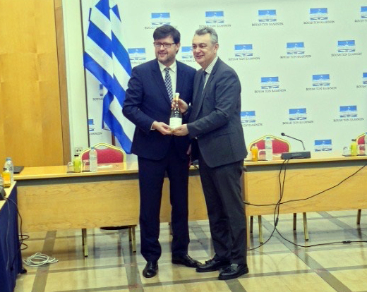 Συνάντηση του Αντιπροέδρου της Κοινοβουλευτικής Ομάδας Φιλίας Ελλάδας - Μολδαβίας με τον Πρέσβη της Μολδαβίας στην Αθήνα