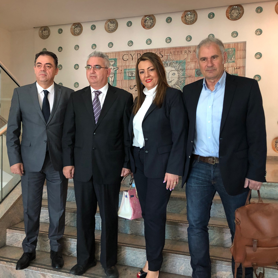 Επίσημη επίσκεψη διακομματικής κοινοβουλευτικής αντιπροσωπείας της Διαρκούς Επιτροπής Μορφωτικών Υποθέσεων στην Κύπρο