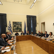 Members of German Bundestag and members of Konrad Adenauer Foundation visit Hellenic Parliament