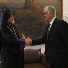 Meeting of President of Parliament with Delegation of Armenian National Committee of Greece