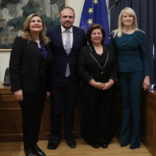  Συνάντηση Προεδρείου Επιτροπής Ελληνισμού Διασποράς με Πρέσβη, επικεφαλής Υπηρεσίας Αποδήμων και Επαναπατρισθέντων Κυπρίων Υπουργείου Εξωτερικών της Κύπρου