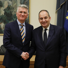 Ι.Πλακιωτάκης: &#171;Η Ελλάδα στηρίζει την ενταξιακή πορεία της Αλβανίας στην ΕΕ, η οποία όμως πρέπει να βασίζεται στις θεμελιώδεις κοινοτικές αρχές&#187;