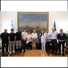  Συνάντηση του Προέδρου της Βουλής των Ελλήνων με την Εθνική Ομάδα Αστέγων 