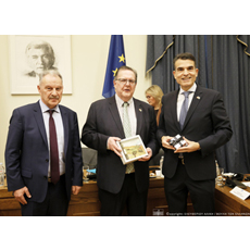 Συνάντηση μεικτής αντιπροσωπείας των Επιτροπών Ευρωπαϊκών και Οικονομικών Υποθέσεων με κοινοβουλευτική αντιπροσωπεία του καναδικού κοινοβουλίου