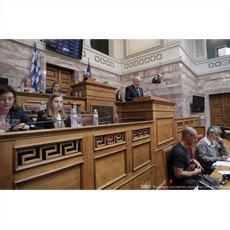 Η Στρατηγική Άμυνας και Διαστήματος της Ε.Ε. στο επίκεντρο της ενημέρωσης του Ευρωπαίου Επιτρόπου Andrius Kubilius στη Βουλή των Ελλήνων