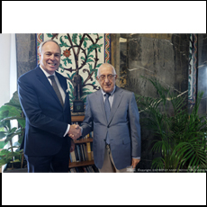 Συνάντηση του Προέδρου της Βουλής των Ελλήνων με τον Πρέσβυ του Μεγάλου Δουκάτου του Λουξεμβούργου