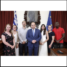 Συνάντηση του Α΄Αντιπροέδρου της Βουλής Ιωάννη Πλακιωτάκη με φοιτητές του Tufts University