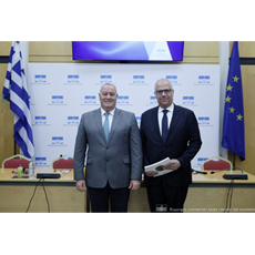 Συνάντηση Προέδρου της Κοινοβουλευτικής Ομάδας Φιλίας Ελλάδας - Λιβάνου με τον Πρέσβη του Λιβάνου στην Αθήνα