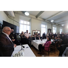 Επίσκεψη του Προέδρου της Βουλής των Ελλήνων στο Γηροκομείο Αθηνών