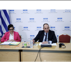 Επίσκεψη της Επιτρόπου της Ε.Ε. για την Ισότητα και την Ετοιμότητα &amp; Διαχείριση Κρίσεων, κας Hadja Lahbib, στη Βουλή των Ελλήνων