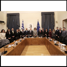 Συνάντηση της Προέδρου της Διαρκούς Επιτροπής Εθνικής Άμυνας και Εξωτερικών Υποθέσεων της Βουλής των Ελλήνων με υποψηφίους Ακολούθους Πρεσβείας
