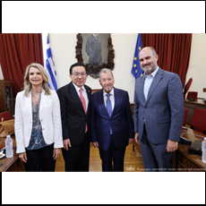 Συνάντηση ΚΟΦ Ελλάδας – Κίνας με τον Πρέσβη της Κίνας